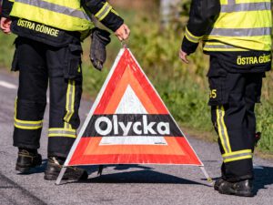 Man död i trafikolycka