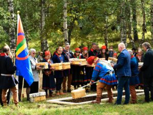 Samiska kvarlevor förs hem till Luleå