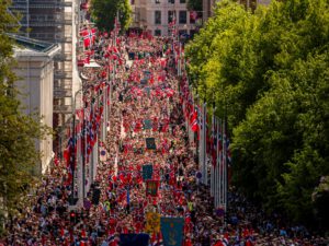 Oslokrogar öppnade redan 8 under 17 maj-firandet