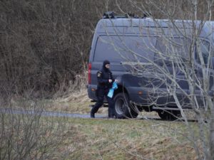 En gripen för falska termosbomber
