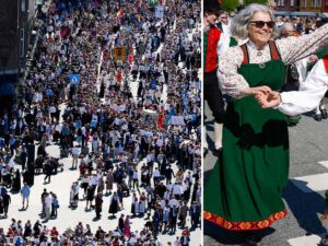 Rekordstort firande väntas i Norge